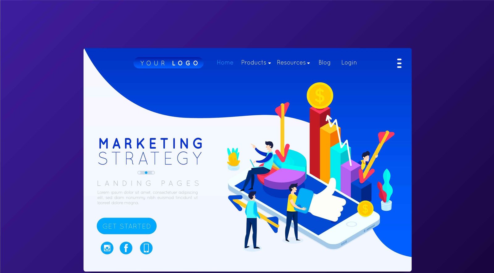 Landing Page Content